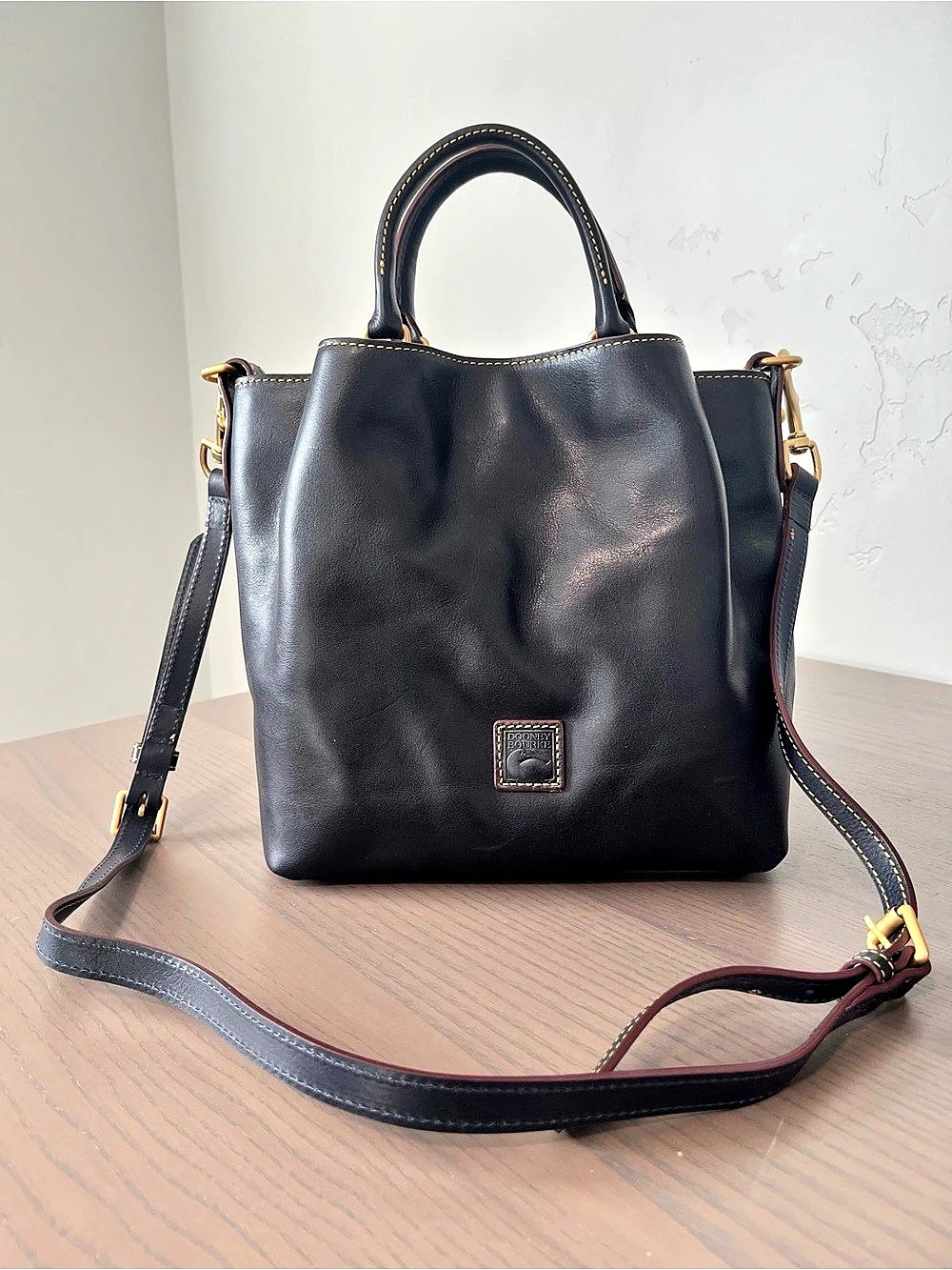 Dooney & Bourke Florentine Small Barlow in Navy